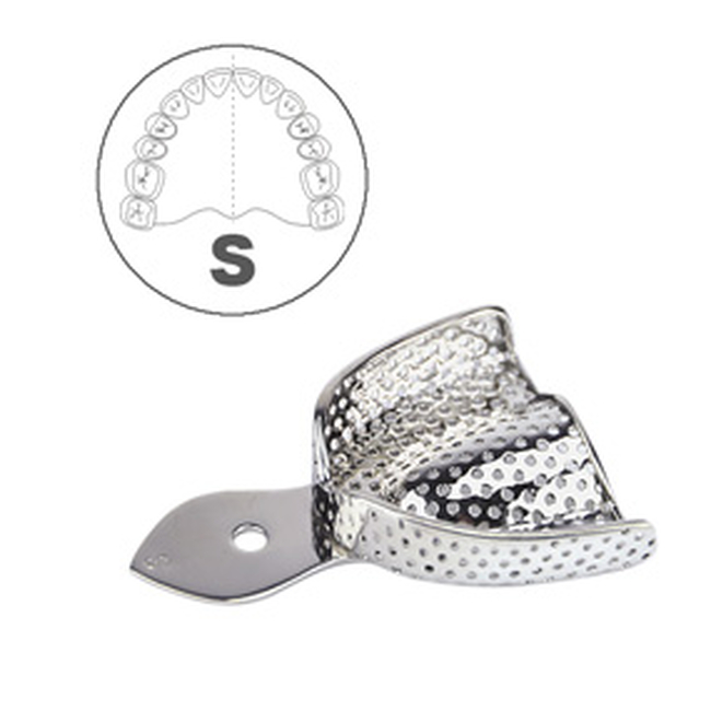 Ложка слепочная верхняя с перфорацией, S | HLW Dental Instruments (Германия)