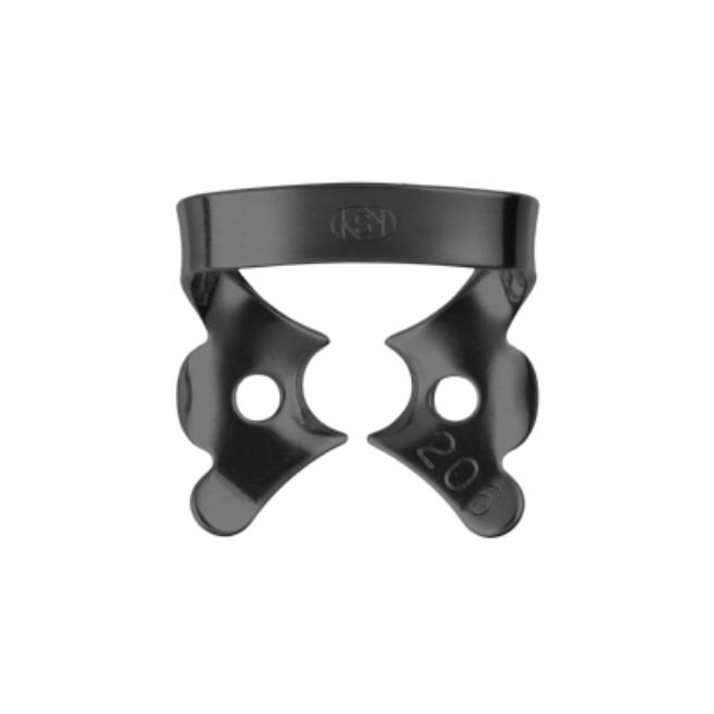 Кламмер для раббердама №206 Black с черным оксидным покрытием | Dentech Corporation (Япония)