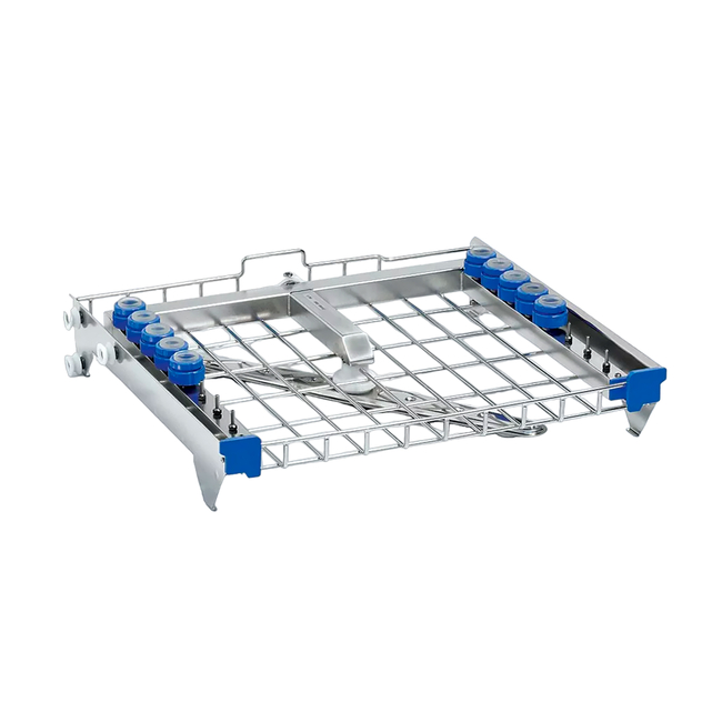 С748  - верхняя корзина с моечным коромыслом, со встроенными подставками под 10 наконечников и 6 инжекторными соплами для модели DS 600 C | Steelco (Италия)