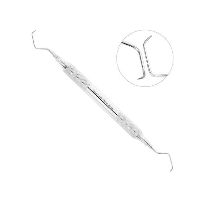 Кюрета пародонтологическая Gracey, форма 9/10, ручка CLASSIC, диаметр 10 мм | HLW Dental Instruments (Германия)