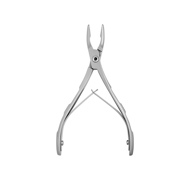 Костные кусачки F-line изогнутые, с пружиной, гладкая поверхность PS, длина 150 мм | Devemed (Германия)