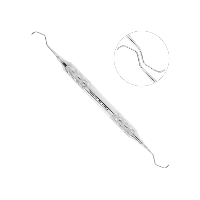 Кюрета пародонтологическая Gracey, форма 3/4, ручка CLASSIC, диаметр 10 мм | HLW Dental Instruments (Германия)