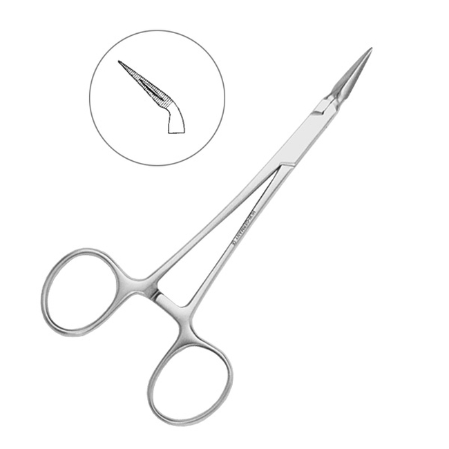 Зажим для удаления костного фрагмента 13,5 см Stieglitz | HLW Dental Instruments (Германия)