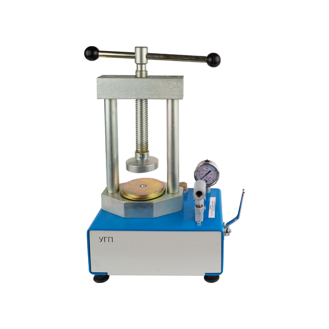 Пресс гидравлический для штамповки коронок из нержавеющей стали и обжатия кювет | Сонис (Россия)