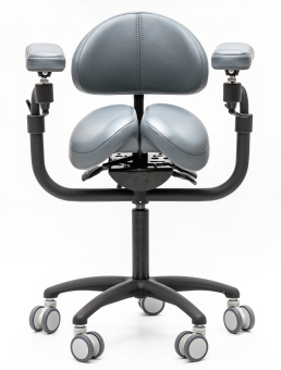 Стул микроскописта Mercury ELITE Export Black, HX001-32