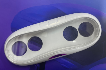 Передний кожух 4-х диодного светильника