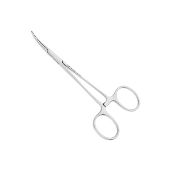 Зажим изогнутый Halstead-Mosquito, 12,5 см | HLW Dental Instruments (Германия)
