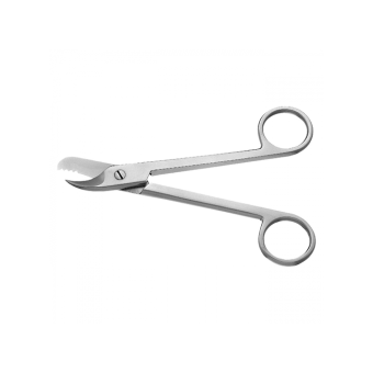 Ножницы коронковые с зубцами, изогнутые | YDM (Япония)